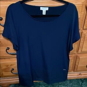 Calvin Klein Women's Navy Top